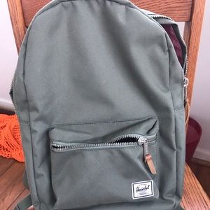 Herschel Backpack. Green. Like new